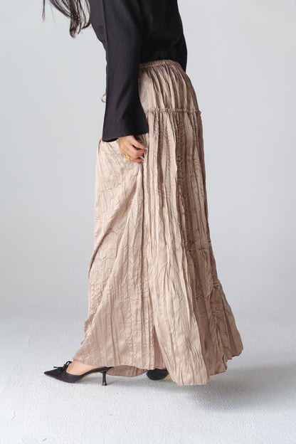 Juliet Maxi champagne skirt