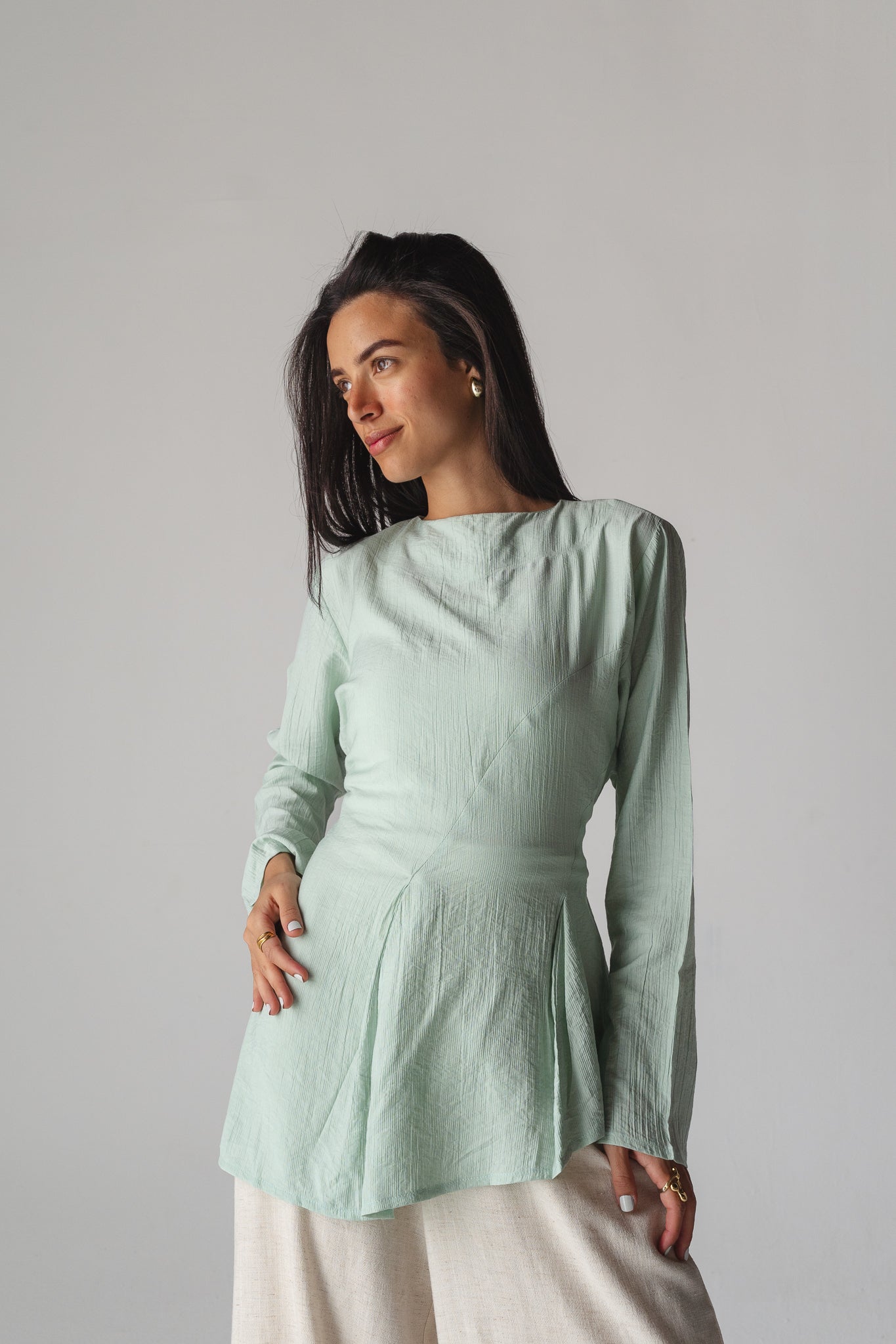 Mint Blossom New Edition Blouse