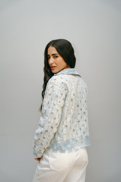 Lace double face Jacket