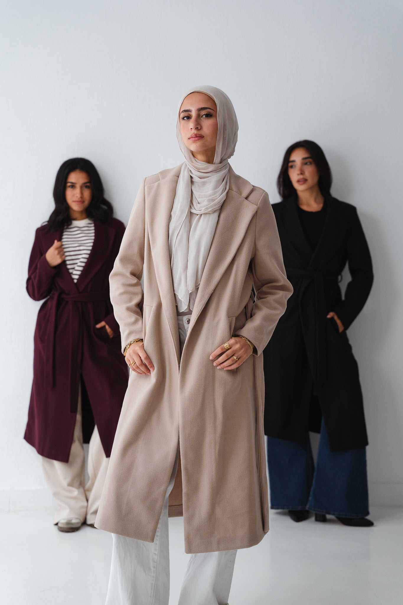 Clean Cut Beige Coat