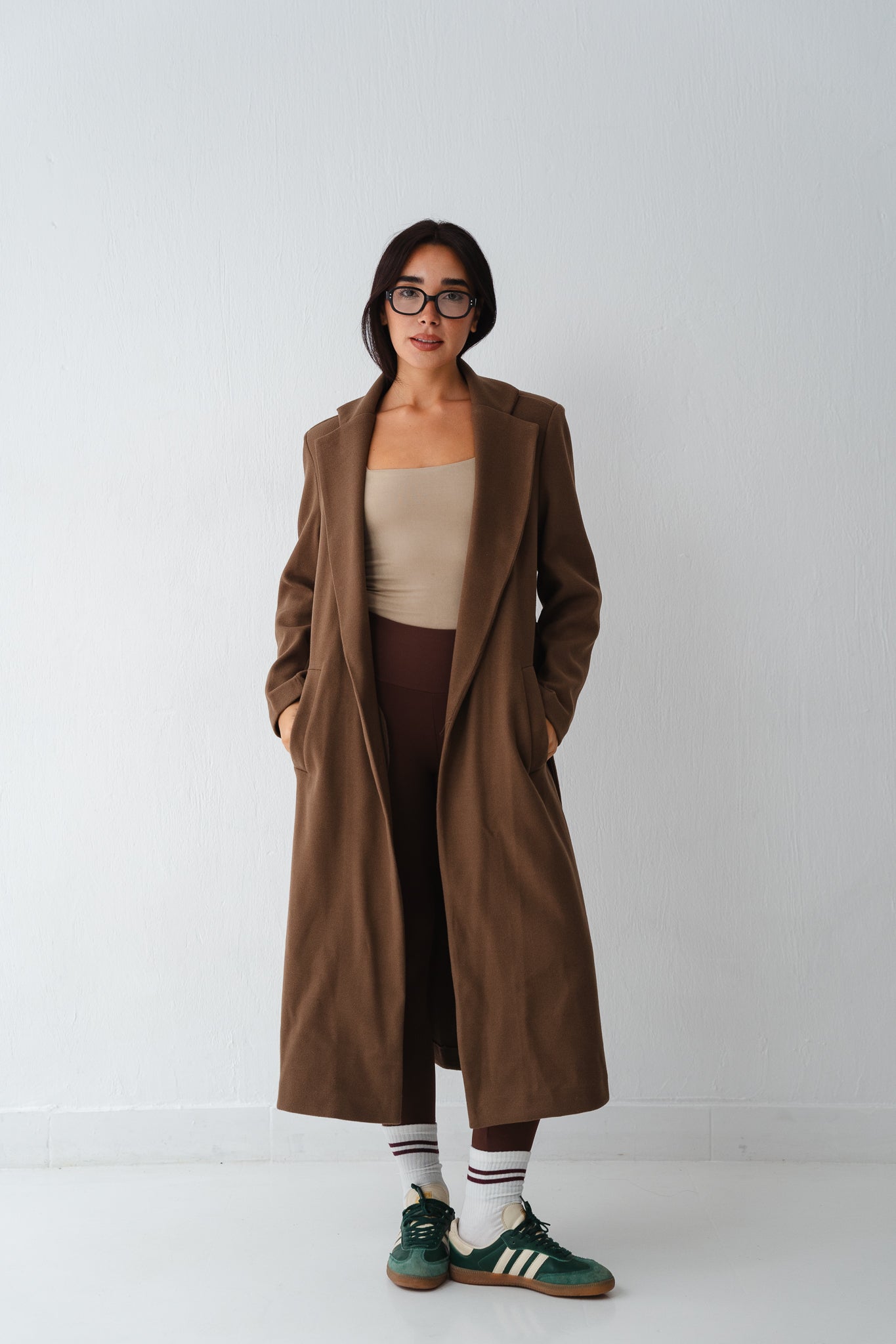 Clean Cut Brown Coat
