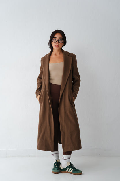 Clean Cut Brown Coat