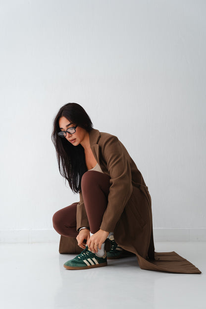 Clean Cut Brown Coat