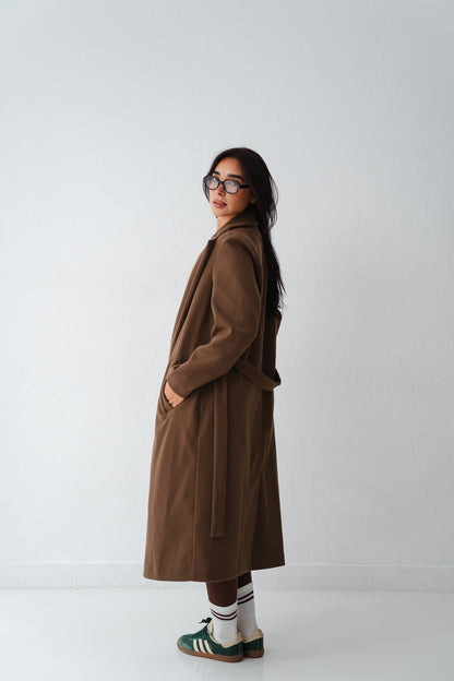 Clean Cut Brown Coat