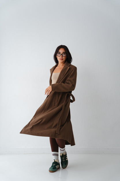Clean Cut Brown Coat