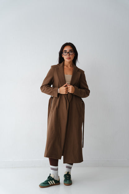 Clean Cut Brown Coat