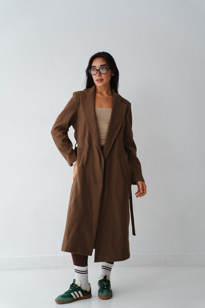 Clean Cut Brown Coat