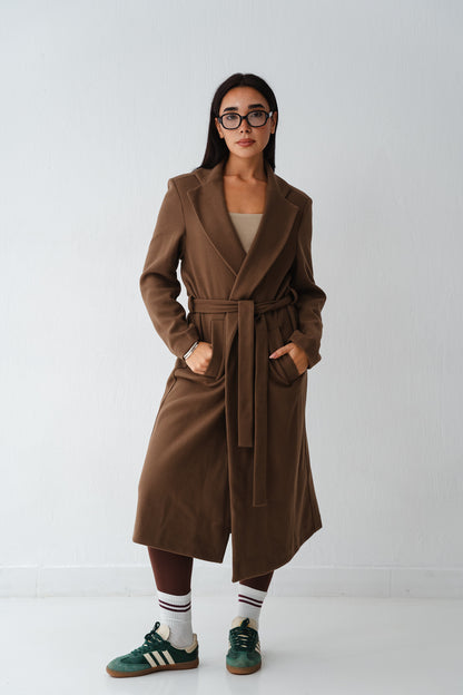 Clean Cut Brown Coat