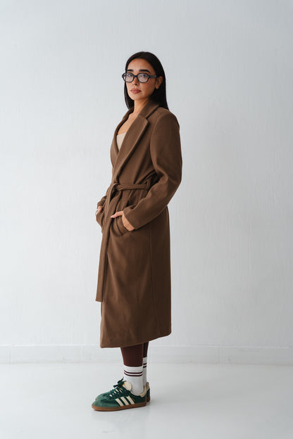 Clean Cut Brown Coat