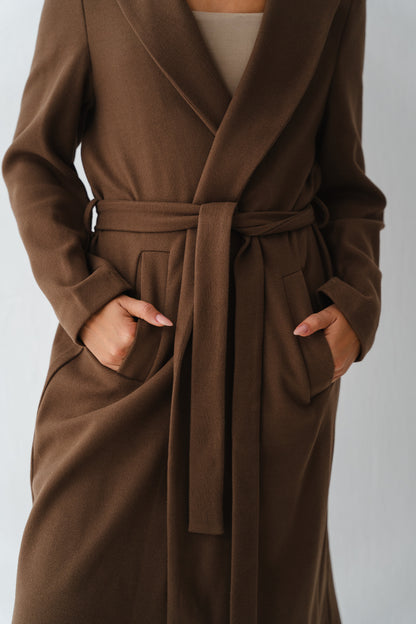Clean Cut Brown Coat