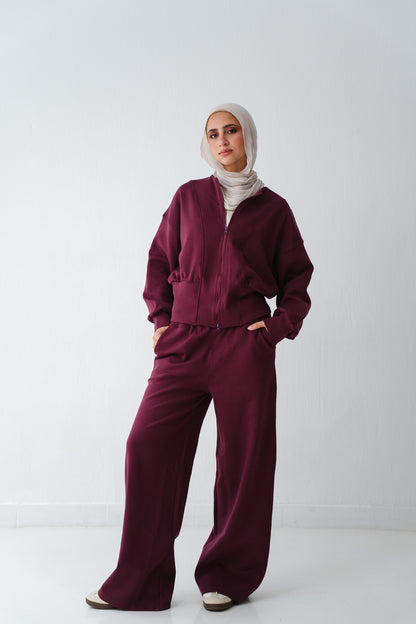Urban Cloud Burgundy set