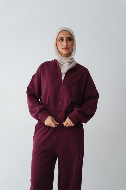 Urban Cloud Burgundy set