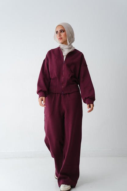 Urban Cloud Burgundy set