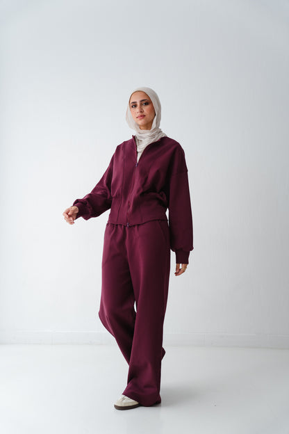 Urban Cloud Burgundy set