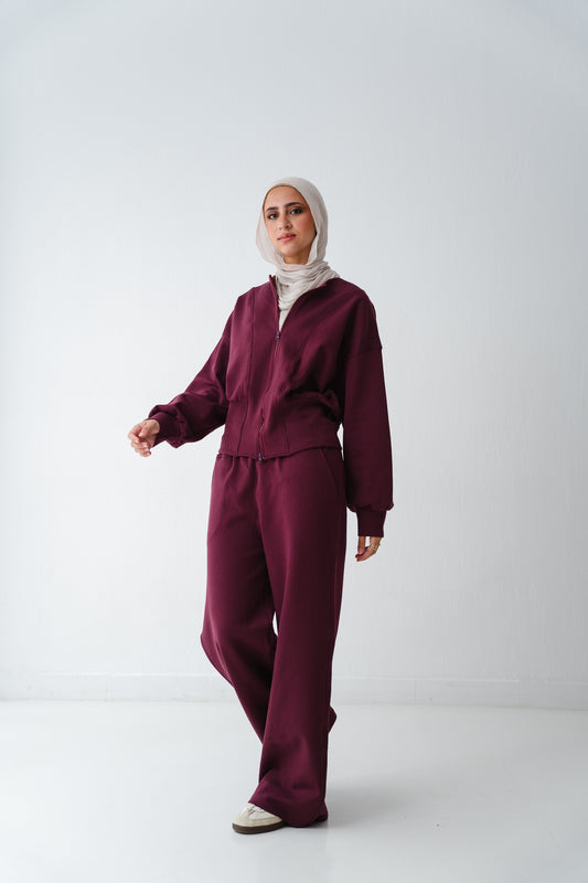 Urban Cloud Burgundy set