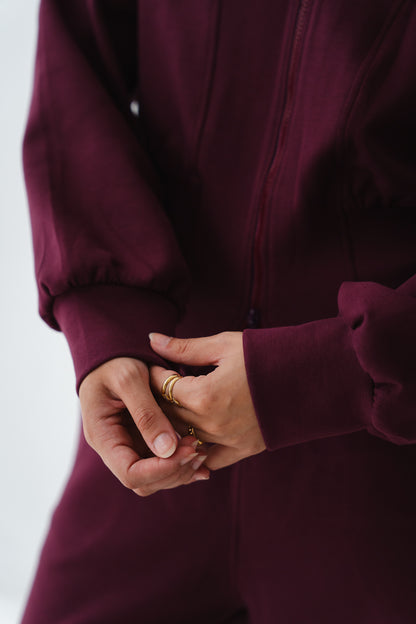 Urban Cloud Burgundy set