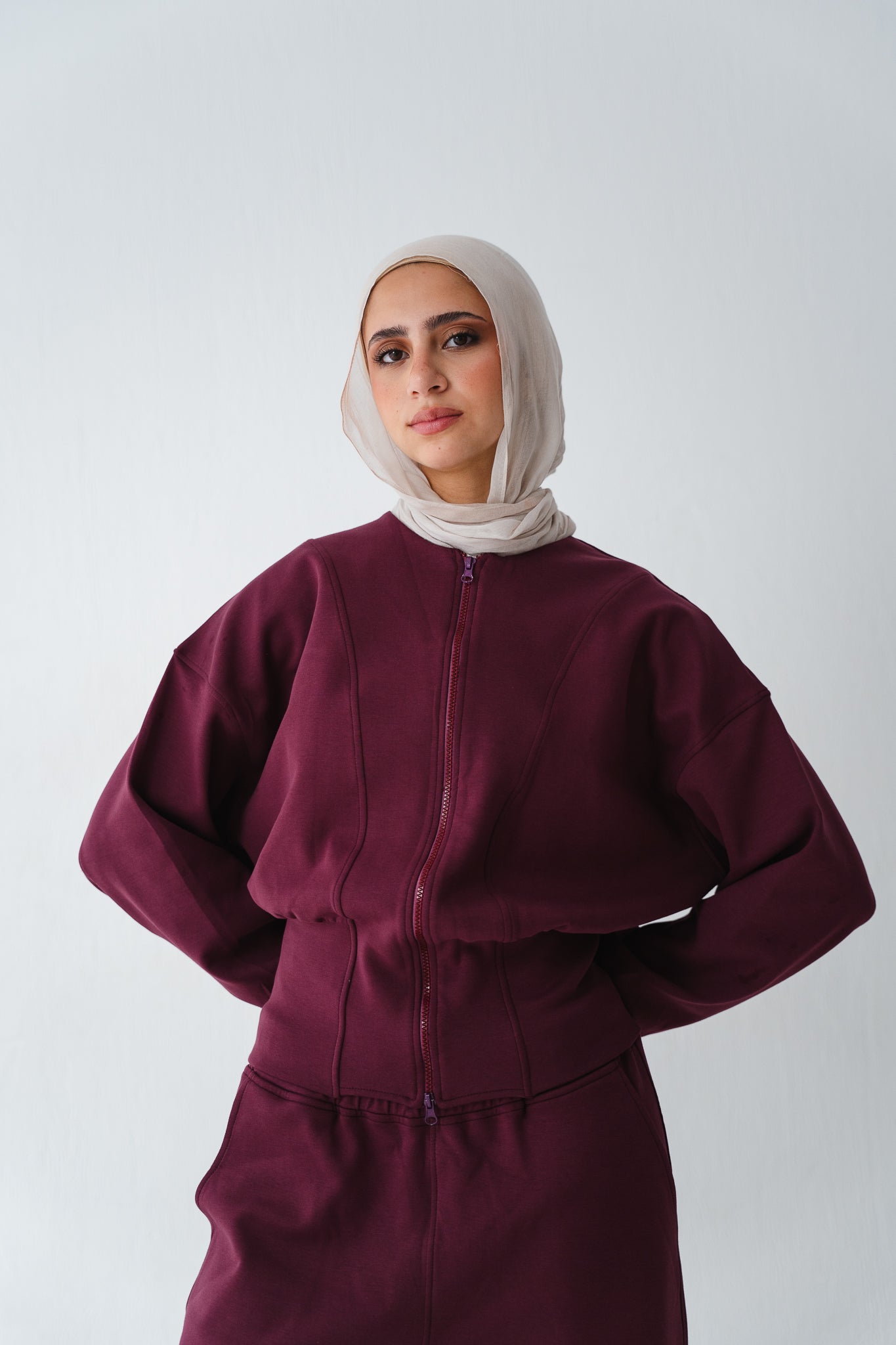 Urban Cloud Burgundy set