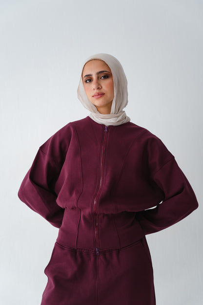 Urban Cloud Burgundy set