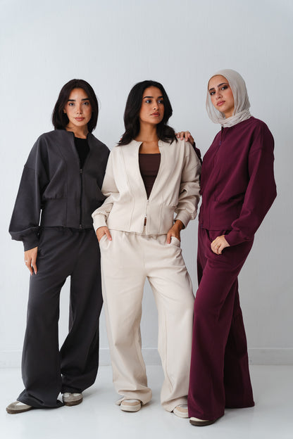 Urban Cloud Burgundy set