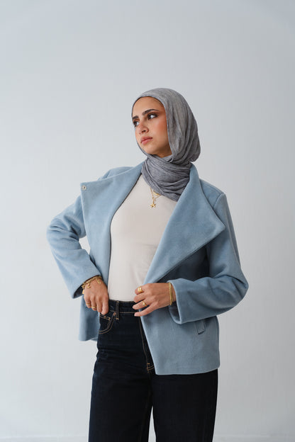 Overlap Aura Baby blue Jacket