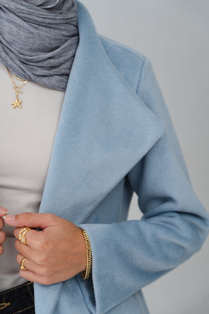 Overlap Aura Baby blue Jacket