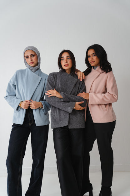 Overlap Aura Baby blue Jacket