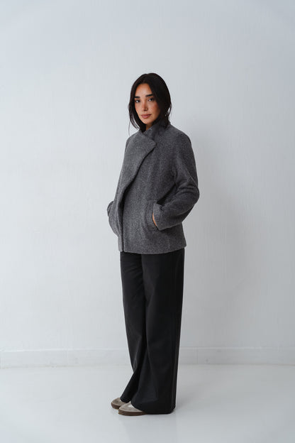 Overlap Aura Grey Jacket