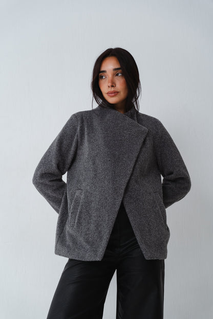 Overlap Aura Grey Jacket