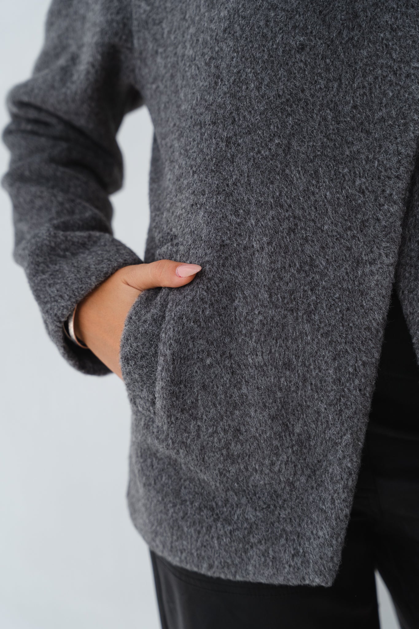 Overlap Aura Grey Jacket