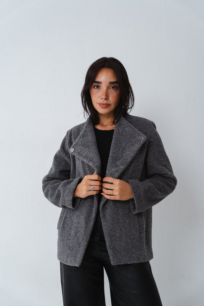 Overlap Aura Grey Jacket