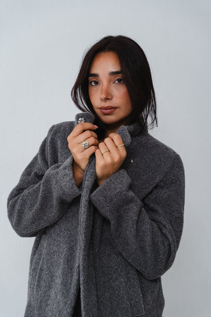 Overlap Aura Grey Jacket