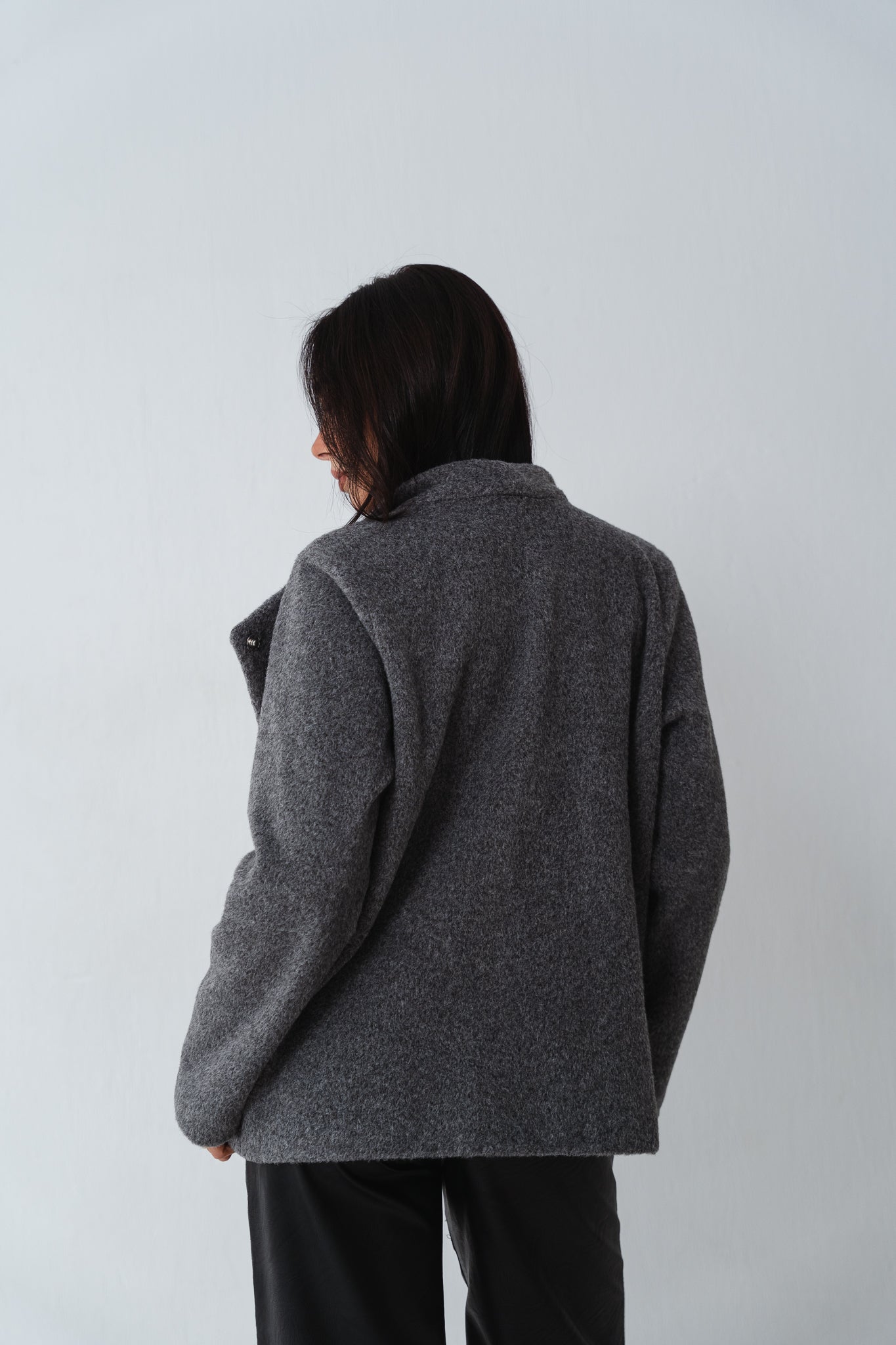 Overlap Aura Grey Jacket
