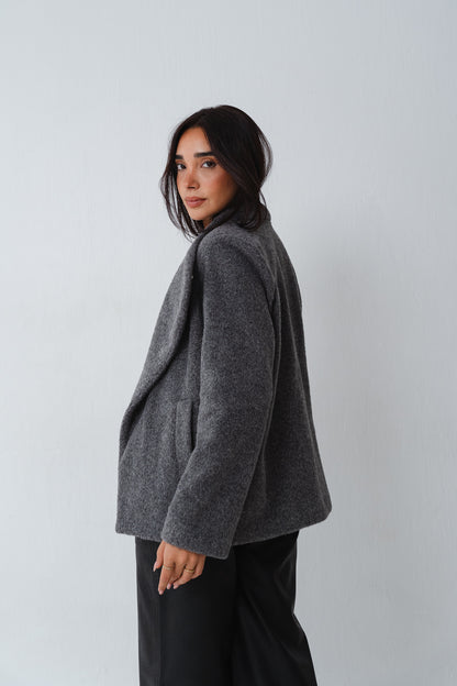 Overlap Aura Grey Jacket