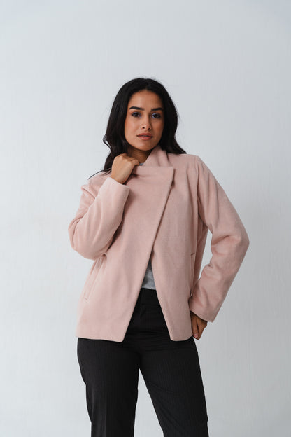 Overlap Aura Pink Jacket
