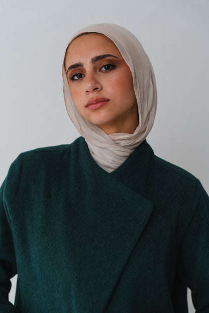 Overlap Aura Emerald green Jacket