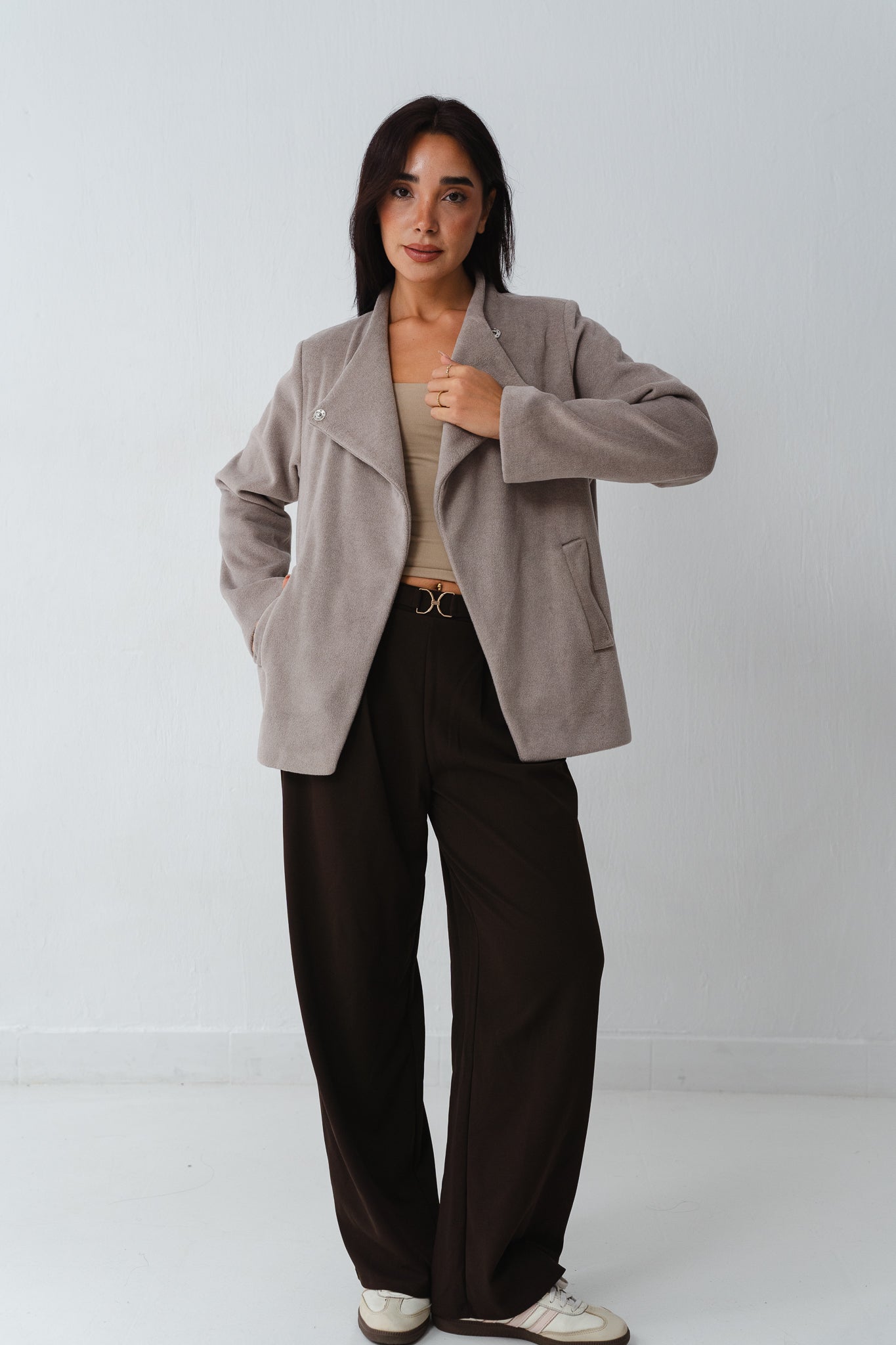 Overlap Aura Cafe Jacket