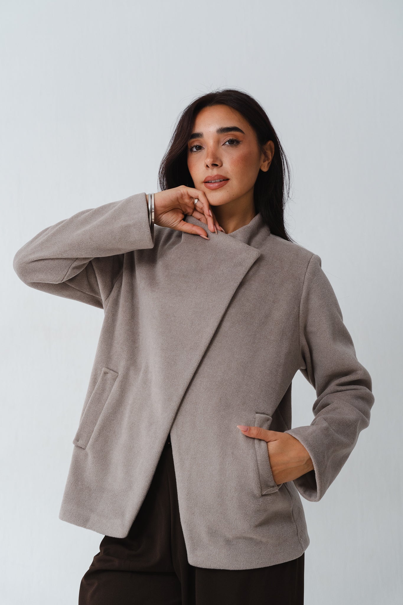 Overlap Aura Cafe Jacket