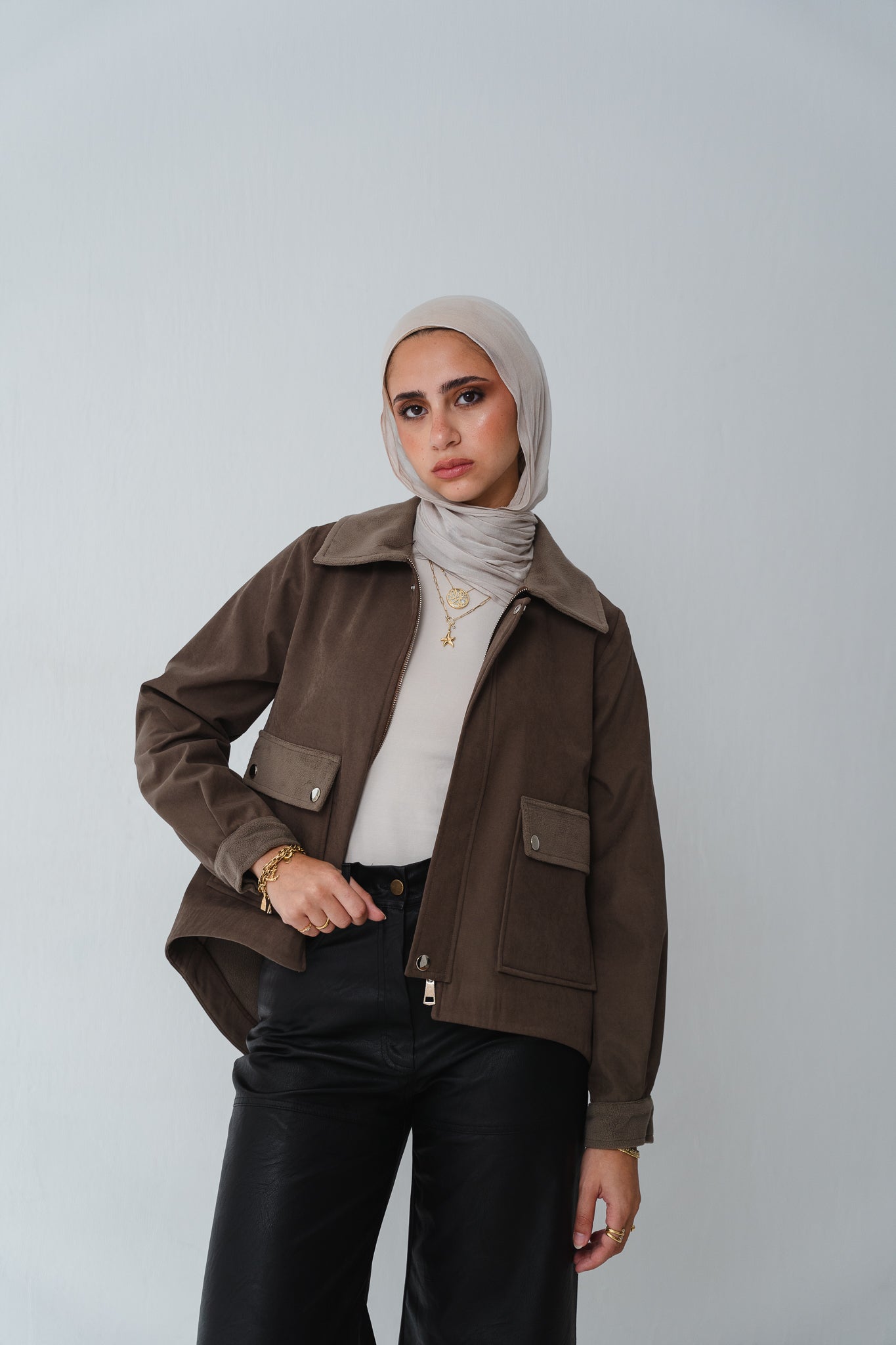 The Nomad Brown Jacket