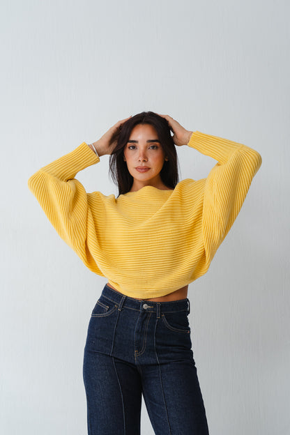 Yellow Flutterfly pullover