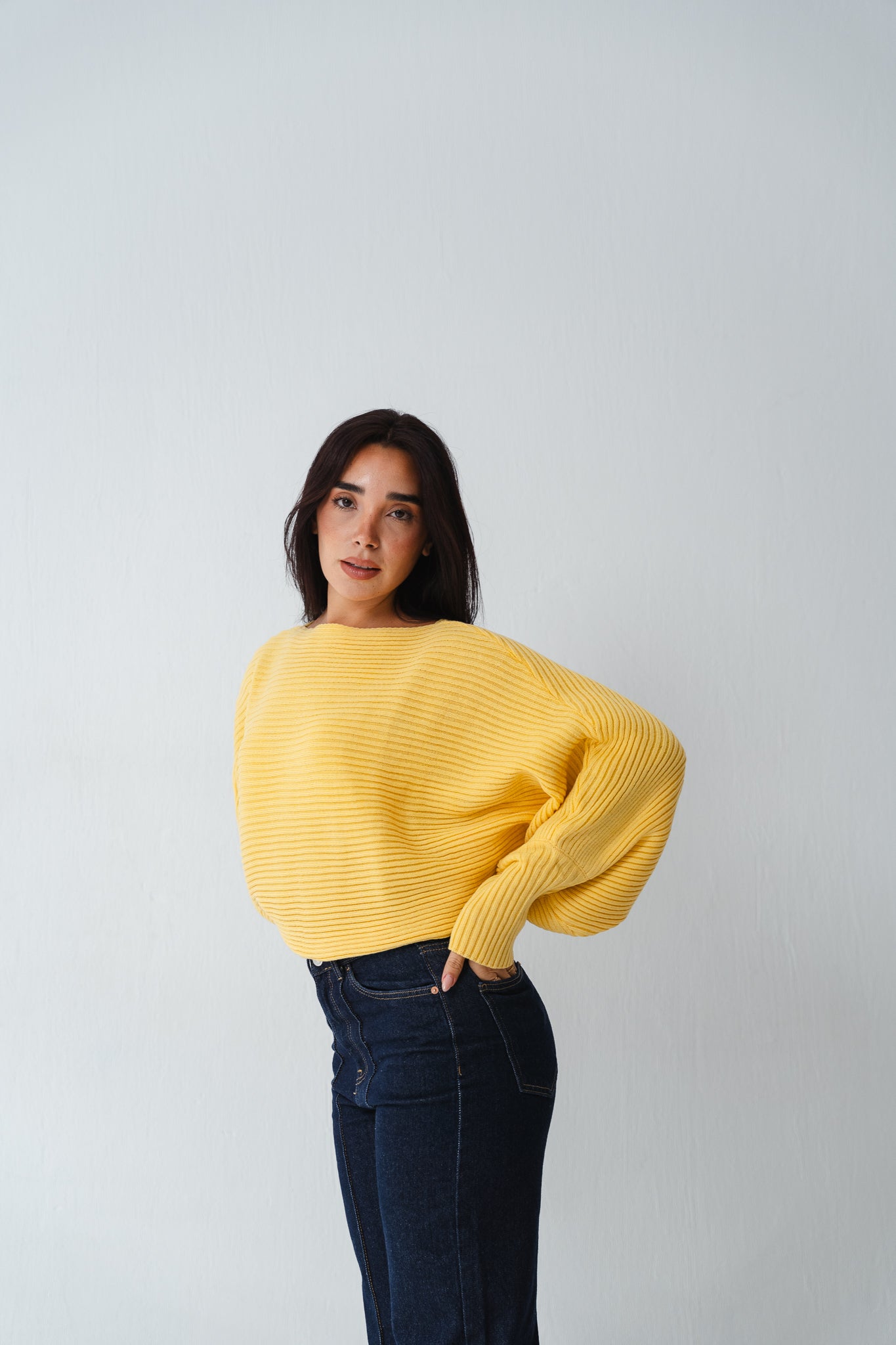 Yellow Flutterfly pullover