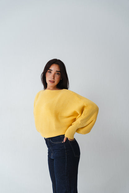 Yellow Flutterfly pullover