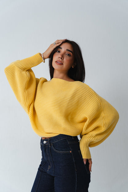 Yellow Flutterfly pullover