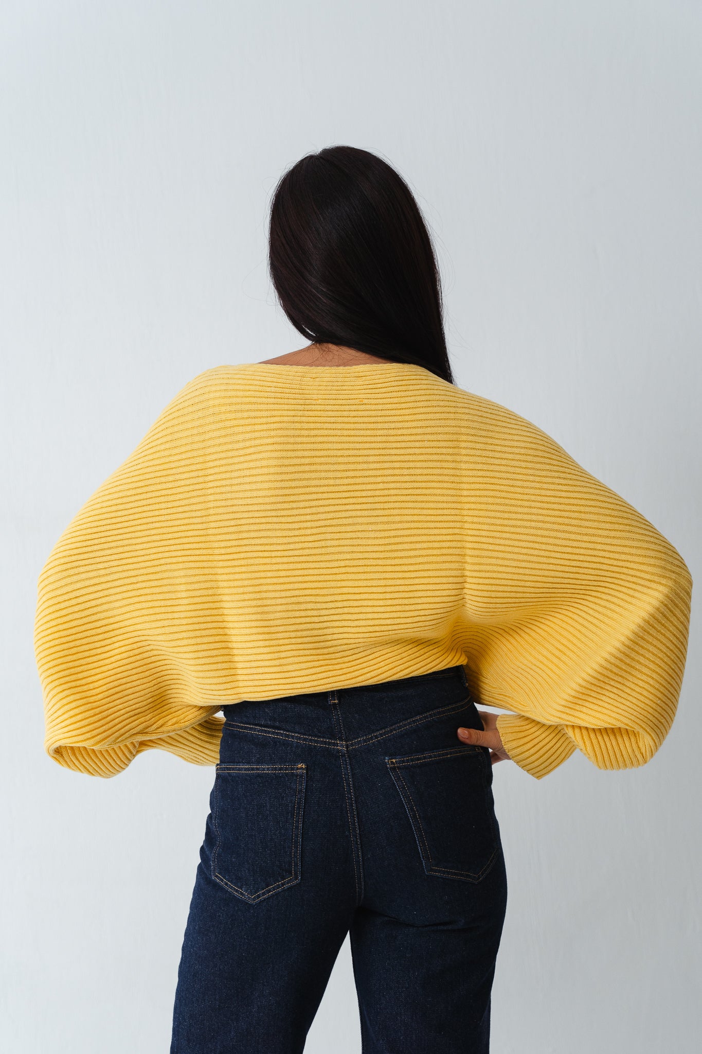 Yellow Flutterfly pullover