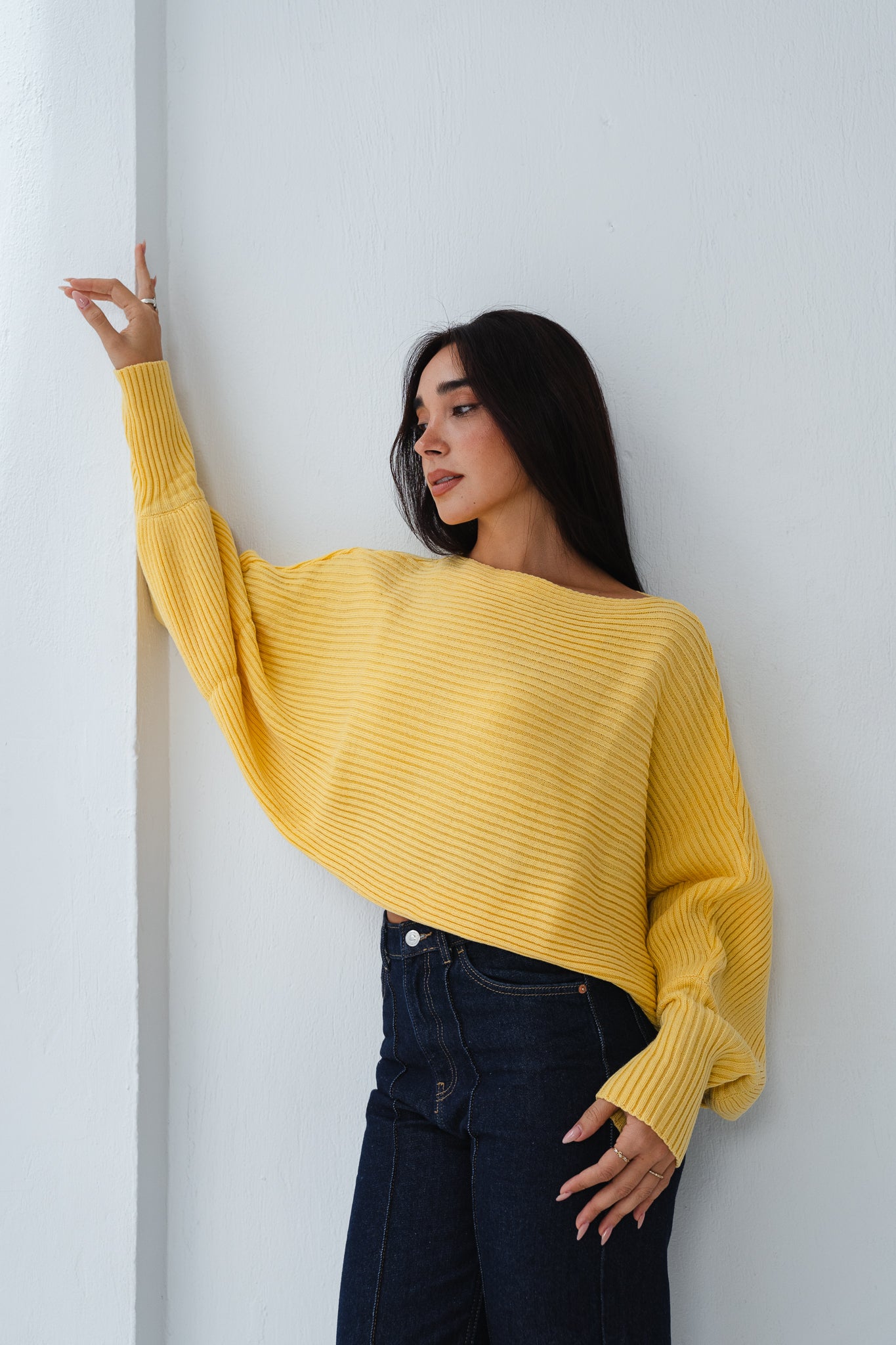 Yellow Flutterfly pullover