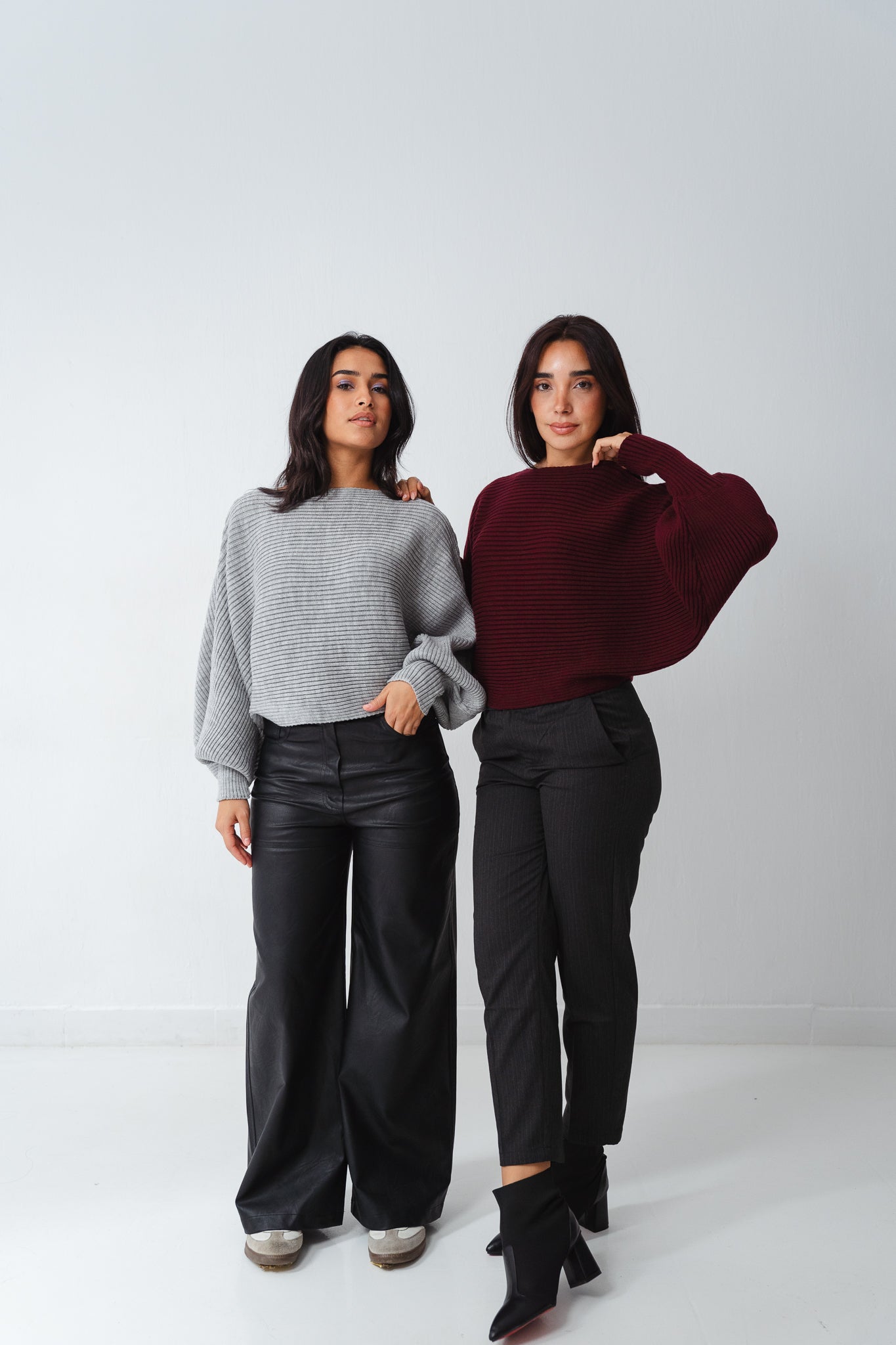 Burgundy Flutterfly pullover