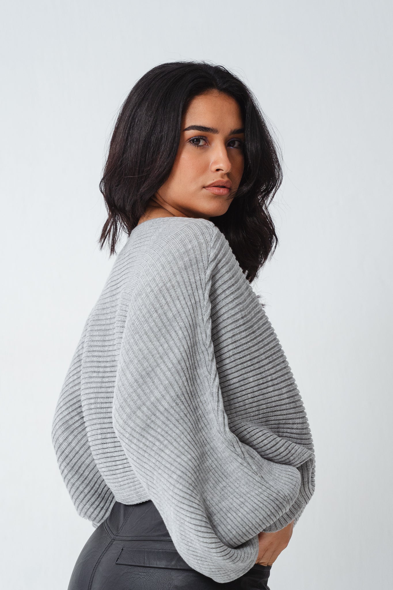 Grey Flutterfly pullover