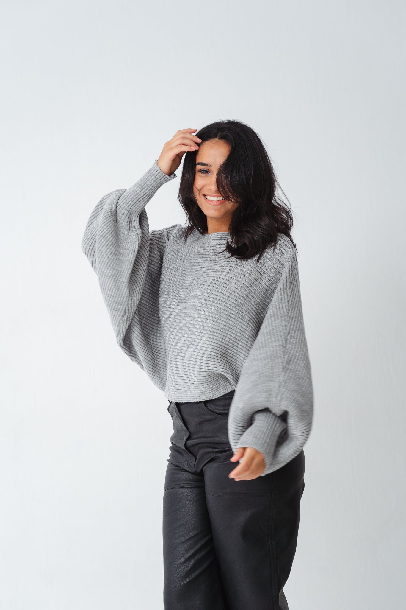 Grey Flutterfly pullover