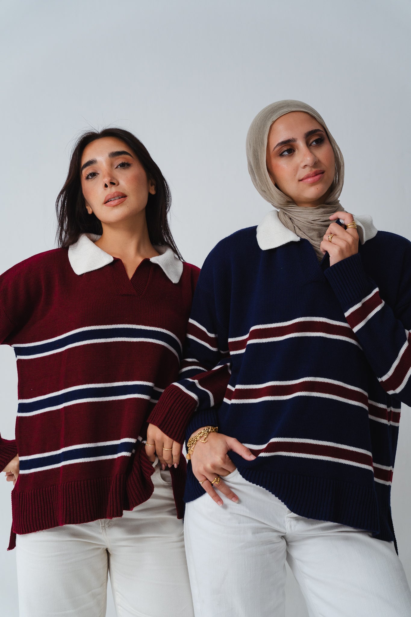 Oxford Burgundy Knit Polo