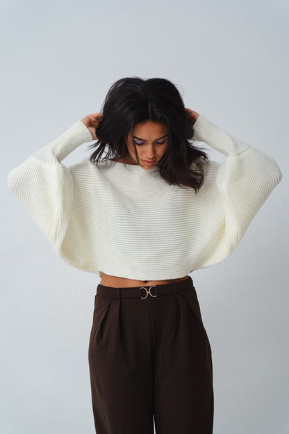 Off white Flutterfly pullover