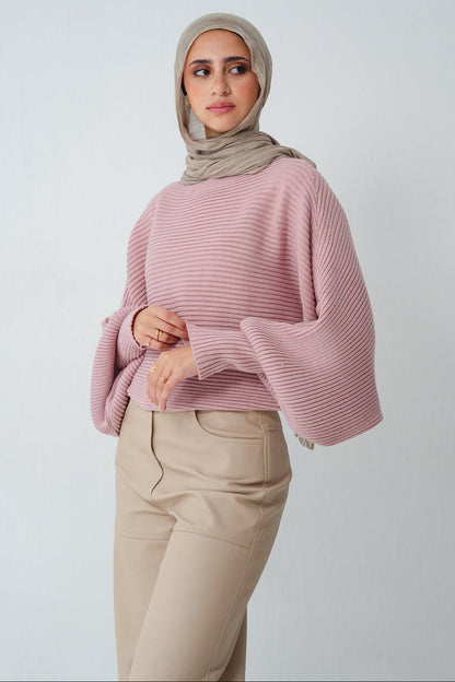 Rose Flutterfly pullover